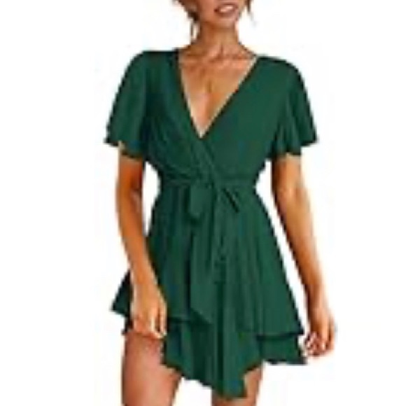 Green Cosonen Dress - Picture 1 of 4